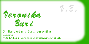 veronika buri business card